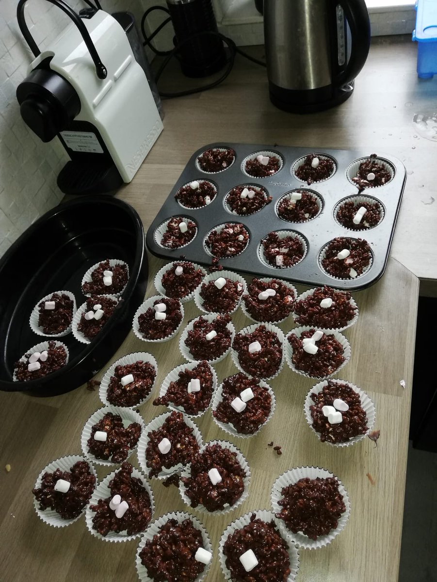 gcu_sw's tweet photo. The society members have been busy tonight baking away for tomorrowβs book and bake sale. Hope to see yous all there π https://t.co/6qjjxsjsZn