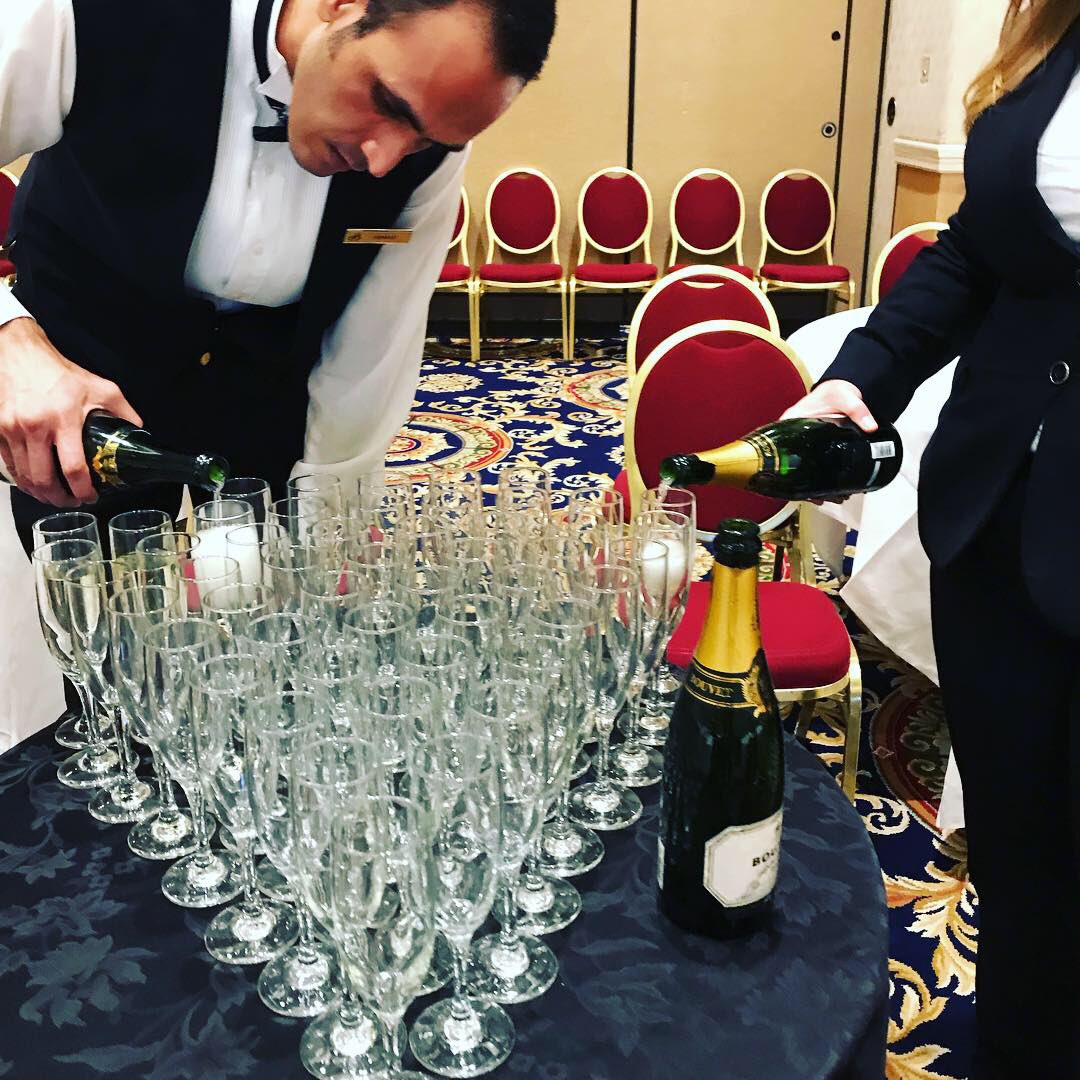 dianakander's tweet photo. I’ve never given a speech where they served champagne and rack of lamb but so grateful to #ASAEIdeas19 for asking me to run the women’s leadership training! https://t.co/1JLiy2O9k1