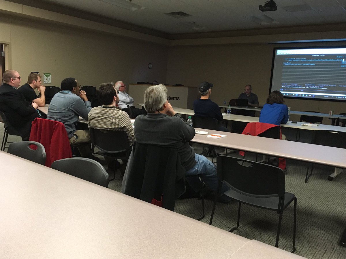 Happening now Calvin Buckley and Richard Schoen showing the Mono .NET platform on IBM i