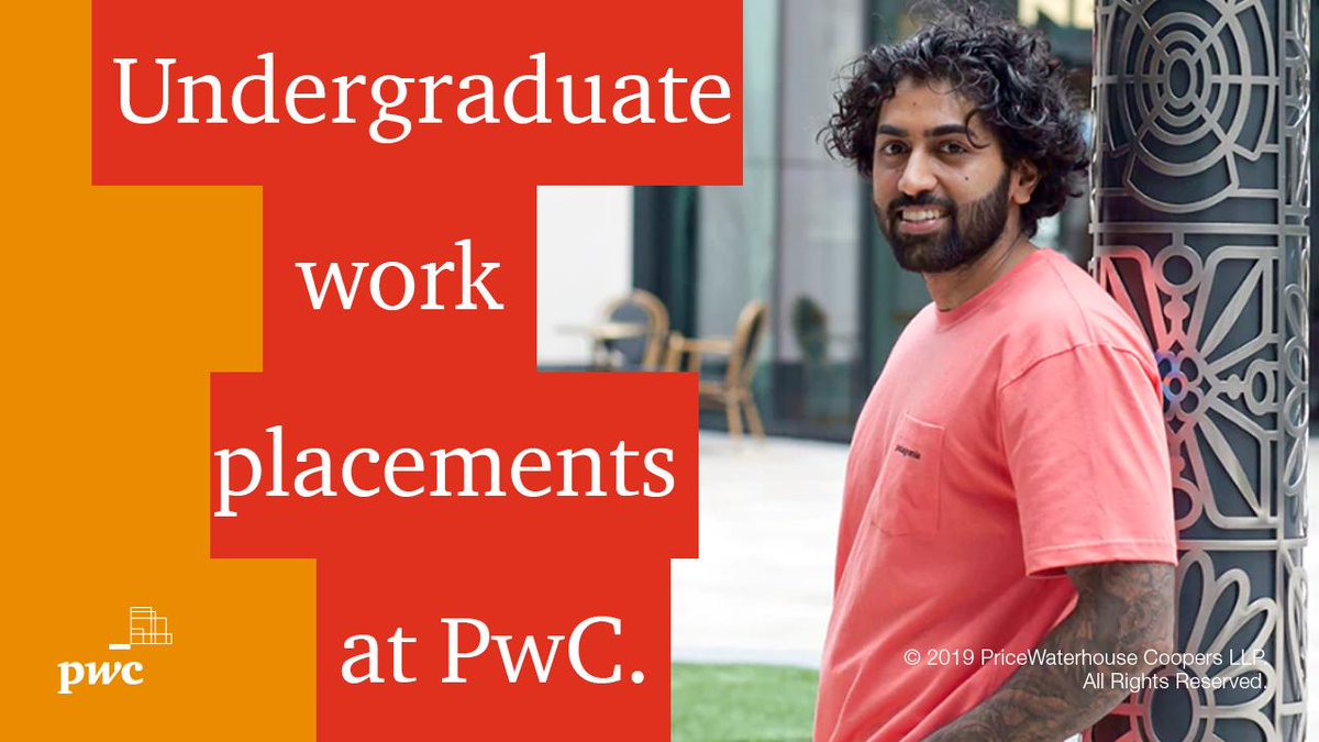 The @PwC_Midlands are looking for an undergraduate student to join the Assurance team on an 11 work placement. Take a look and apply here via <a href="/PwC_UK_Careers/">PwC UK Careers</a>: pwctrk.co.uk/tp/rj6.KIts9-J…
