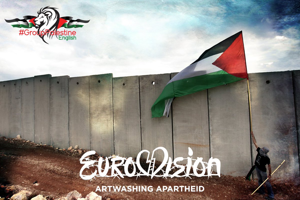 NaxaRock's tweet photo. I will not cross the Palestinian picket line to perform in apartheid Tel Aviv until all my brothers and sisters from the Jordan River to the Mediterranean Sea have equal rights under the law.'#GroupPalestine #قروب_فلسطيني #BoycottEurovision2019 https://t.co/eQOXWcnjeP