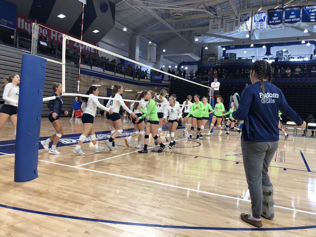 mgropel's tweet photo. So proud and blessed to be part of @PlatformEliteVB We have awesome kids and super coaches! Always fun when two of our teams compete. This week we head back to our gym working hard to improve after the @IowaVballRegion regional tournament. #Regionals2019 #platformvolleyball https://t.co/5mEM4MrrCw