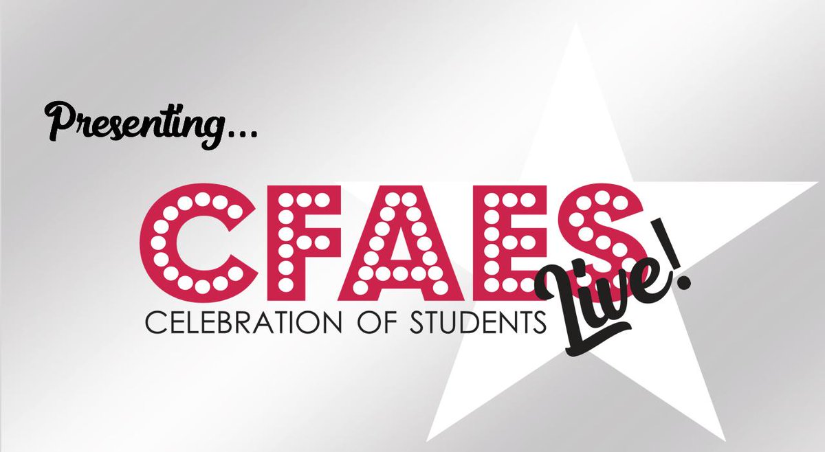 CFAES_CoS's tweet photo. There are only a couple more weeks until the CFAES Celebration of Students! Don't forget to purchase your tickets! Find a committee member or stop in Ag Admin room 100 or Kottman Hall room 210. #CFAESLive https://t.co/6ESeaJe8XM
