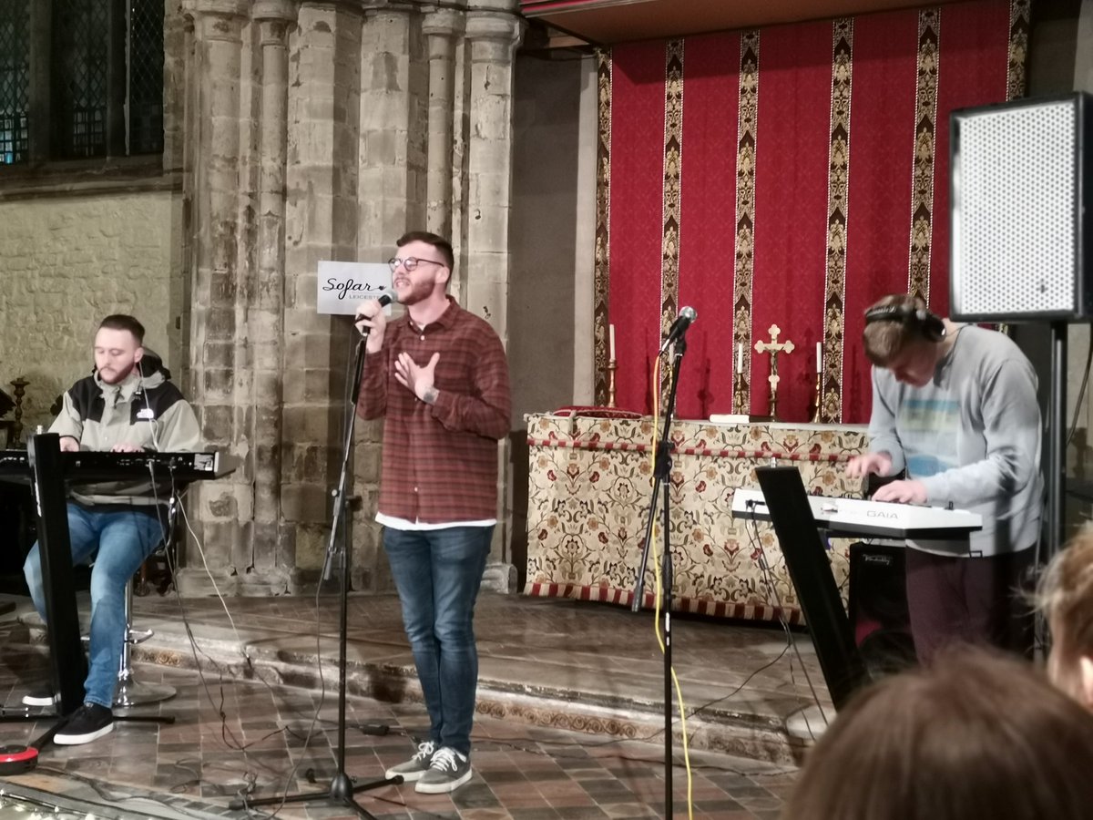 Our final act for the night is <a href="/littlegraceuk/">Little Grace</a> we're hoping everyone is enjoying them as much as we are! #sofarsounds #sofarleicester #livemusic #leicester