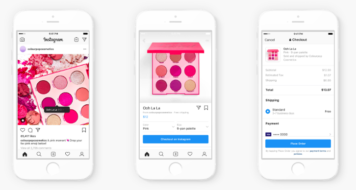 PandemicLabs's tweet photo. @instagram launches #Checkout. Scroll through your feed, see something you like, then with just a few clicks it’s yours! https://t.co/WvH08IUTlb #SocialMedia #News https://t.co/JyHDf4cRqv