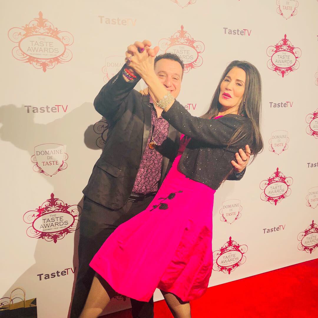 tommy_geraci_'s tweet photo. We were dancing with joy for our friend @mcsweeney &amp; all of her success. Such a thrill to be there to celebrate her being honored &amp; winning 2 @tasteawards last night! #kitchenchattv #tasteawards @BarbaraLazaroff #LosAngeles #LA 📸: @LouiseASL https://t.co/ewymGKQM3Y