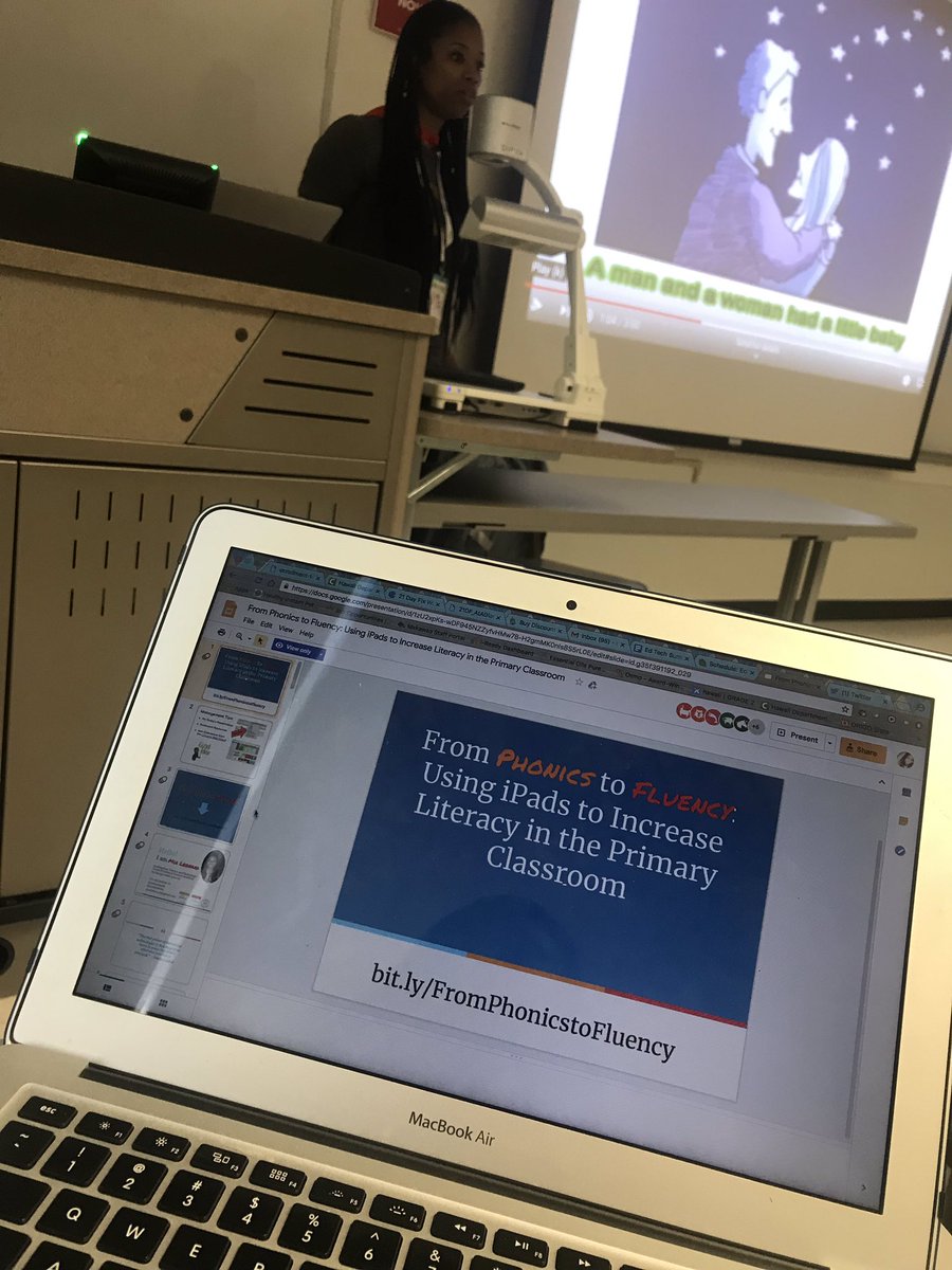 con3gurl24's tweet photo. So much greatness coming from @MrsLeonardK at the #edtechteam summit! Mahalo for sharing your experience with iPads to enhance literacy in your classroom! Now can I get some iPads please 🙏🏽 https://t.co/zn7HJDB2Ze