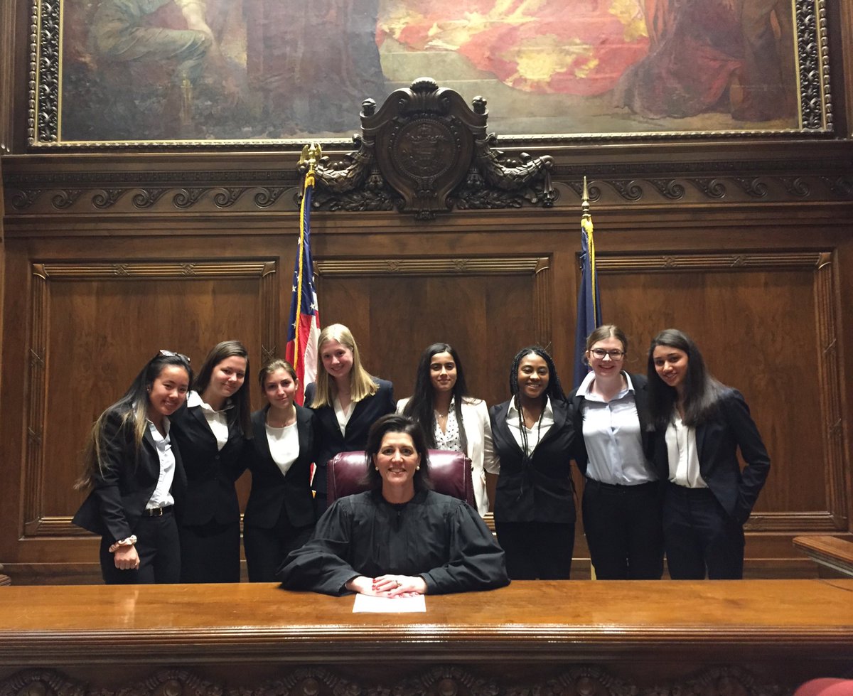 SemMockTrial's tweet photo. The Sem Mock Trial team won the Region 5 Championship last night!We’ll be heading to Harrisburg next weekend to defend our state title! #FearTheBeard #YoungestTeamEver #GirlGang https://t.co/PncUzxKT23