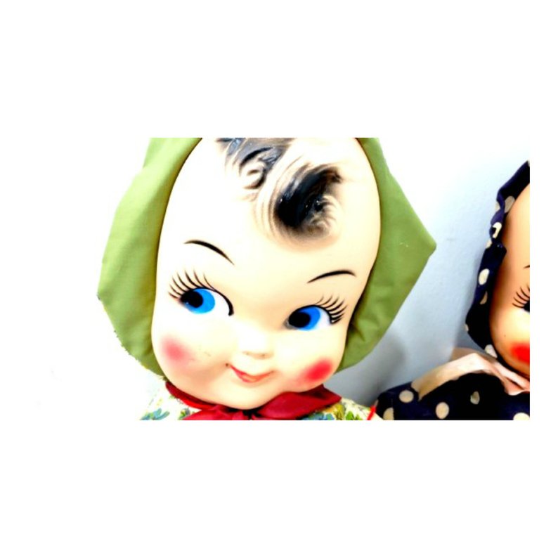 JunkYardBlonde's tweet photo. Vintage 20" TALL  Carnival Prize Rubber Face Dolls Set of 2  #MaskFaceDoll,  JunkYardBlonde https://t.co/AIamzOOyUJ

#vintagestuff #junkyardblonde #etsysellsvintage #etsylove #gotvintage  #dollcollector #knickerbocker #rushton #carnivalprize #kitschycute https://t.co/nJbZsSGmVE