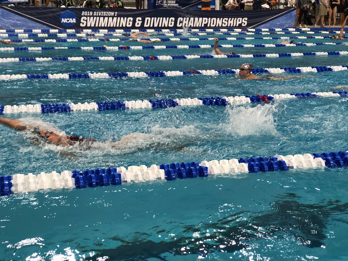 CompetitorSwim's tweet photo. Getting ready to start the D1 Womenโs NCAA Championship meet in Austin, TX! We are the official lane line of the @NCAA! #ncaa #swimming #lanelines #racinglanes #competitorswim https://t.co/97txhXQ04G