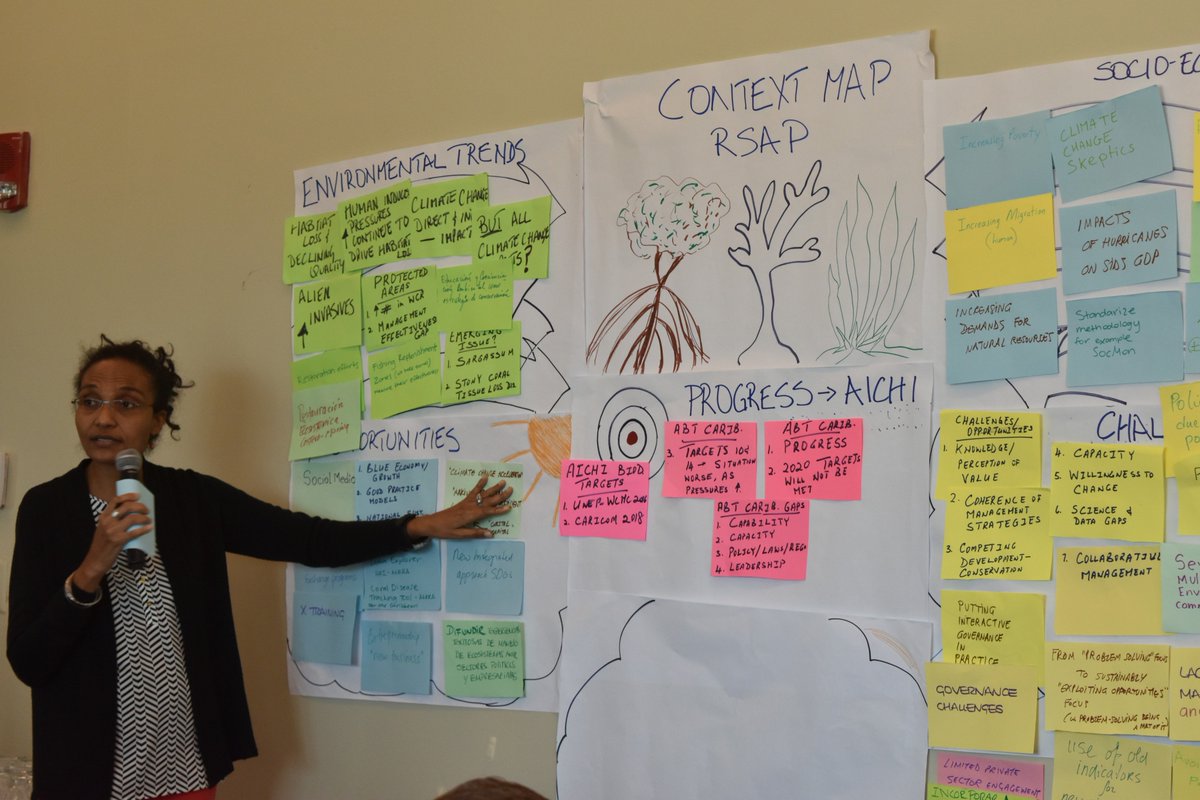CANARICaribbean's tweet photo. Highlights from the 2nd regional workshop to develop an RSAP for the sustainable use of marine habitats in the CLME+ SPAW region. Click here for more info: https://t.co/T9j8w6Jy5r
#CANARICaribbean #CLMEplus #UNEP https://t.co/rubloOEZlZ