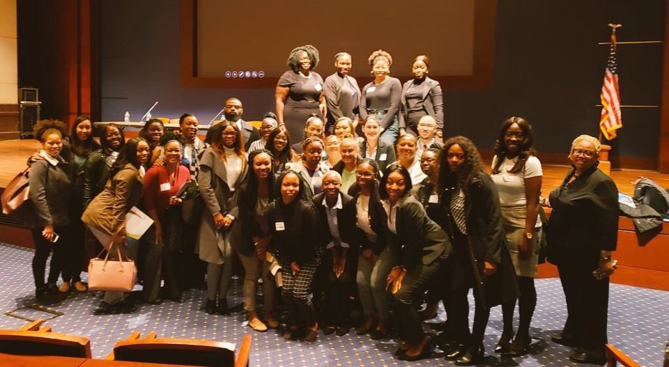 husswSCA's tweet photo. Advocacy is critical to the profession of Social Work. Today, many #HowardPrepared MSW participated in Advocacy Day on the Hill!
#ElevateSocialWork
#HUSSWAdvocates
#ElevateOnTheHill https://t.co/5x44VEmOZr