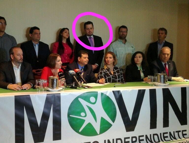 AnconCerro's tweet photo. Abogado de @MauroClaraMENTE es directivo de @MOVINPTY Gabriel Tribaldos, quien apoya a  G. Miranda... ¡Muy independiente y activista! https://t.co/VbUglJ8Kwb
