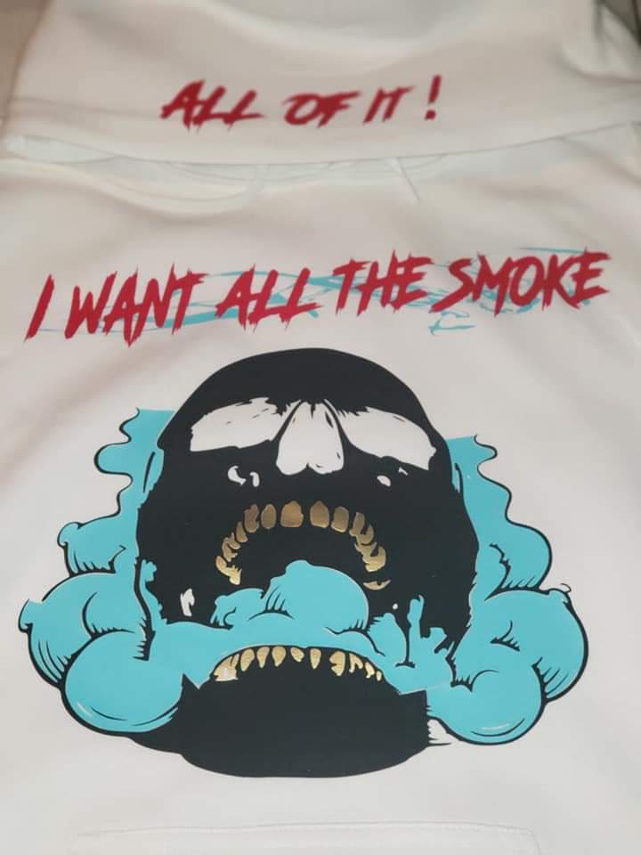 Life3lr's tweet image. Introducing the new slogan in gear for #3lr "I WANT ALL THE SMOKE"