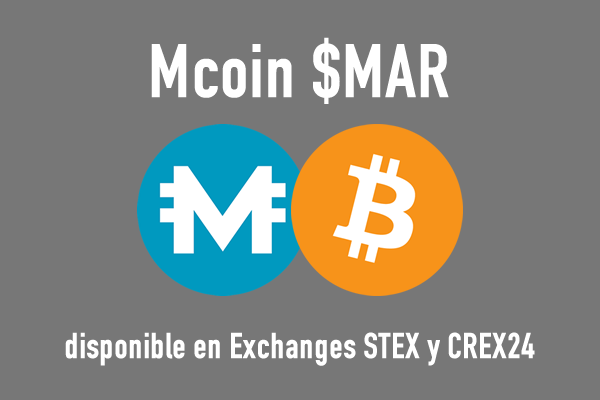 BlockchainMAR's tweet photo. #Mcoin $MAR ya esta disponible para la compra en los intercambios STEX y CREX24.

https://t.co/pnds6qEJLV

https://t.co/npwimUOigg

#Blockchain #Mchain #Exchanges https://t.co/T67L45N7HK