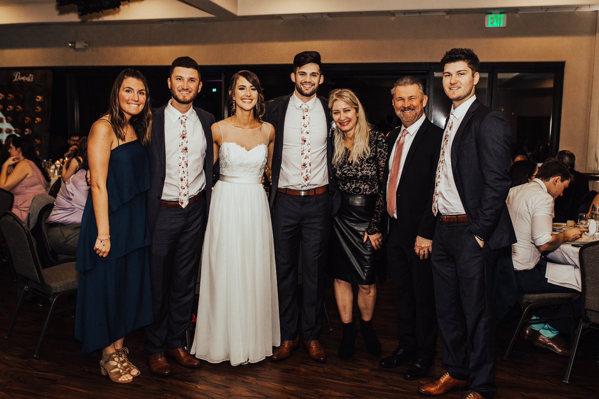 Nice_Chris_Nice's tweet photo. It was a night to remember! Congrats again @thebogsdaddy @haleybgrs ! https://t.co/zIf5AcnVdG