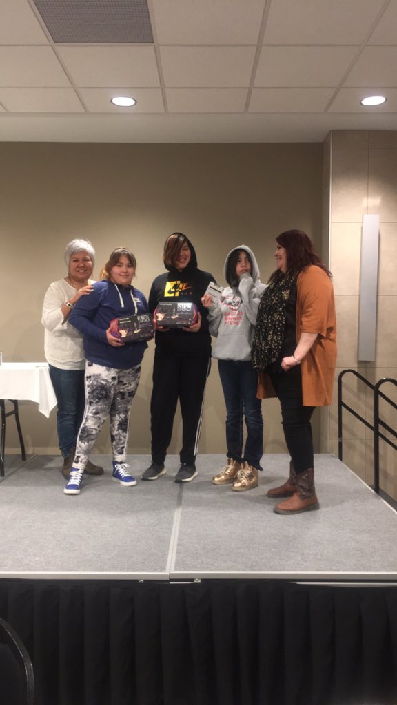 3rd Place Winners - Traditional Knowledge/Earth &amp; Space Science, Junior Category @ <a href="/fsinations/">FSIN</a> Science Fair! #piapotproud