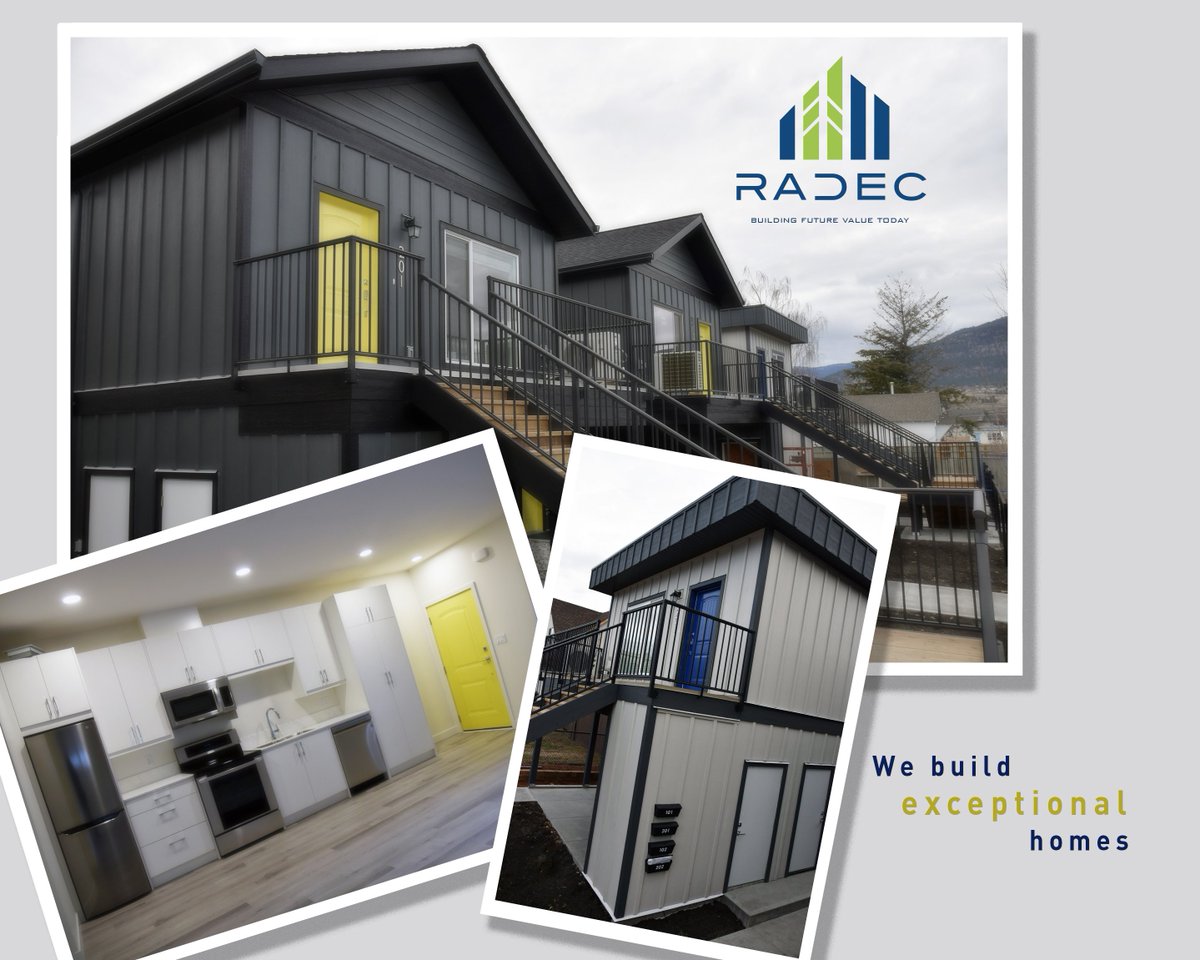 Our homes stand out in quality, value and with our unique designs. radecgroup.com <a href="/BCHomez/">Joe</a> @BCBuildingInfo <a href="/Penticton/">Penticton</a> #radecgroup