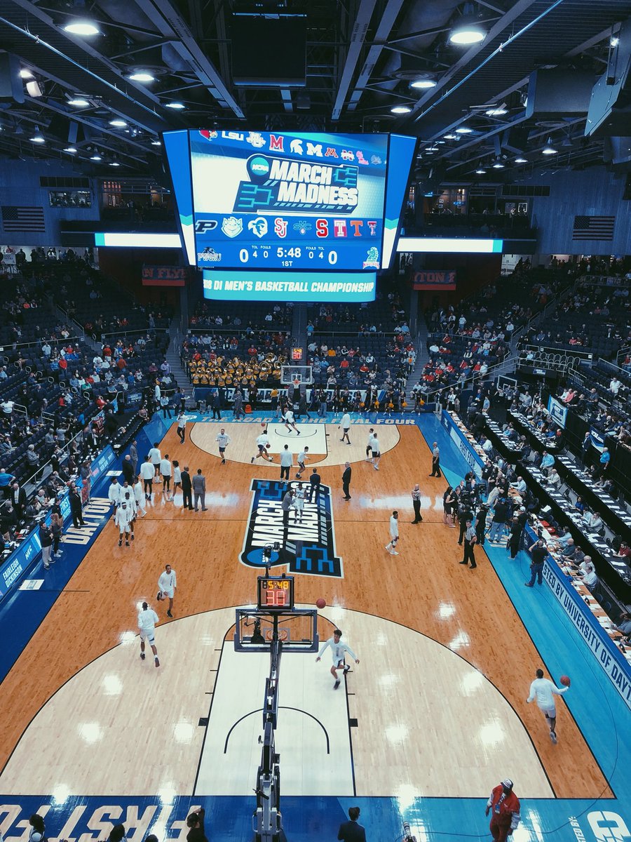 T-10 minutes to lock in those (first draft) brackets. FDU tips off against Prairie View to duke it out for the #16 seed that will take on Gonzaga in the first round. Temple vs. Belmont will follow. THIS IS MARCH. #MarchMadness