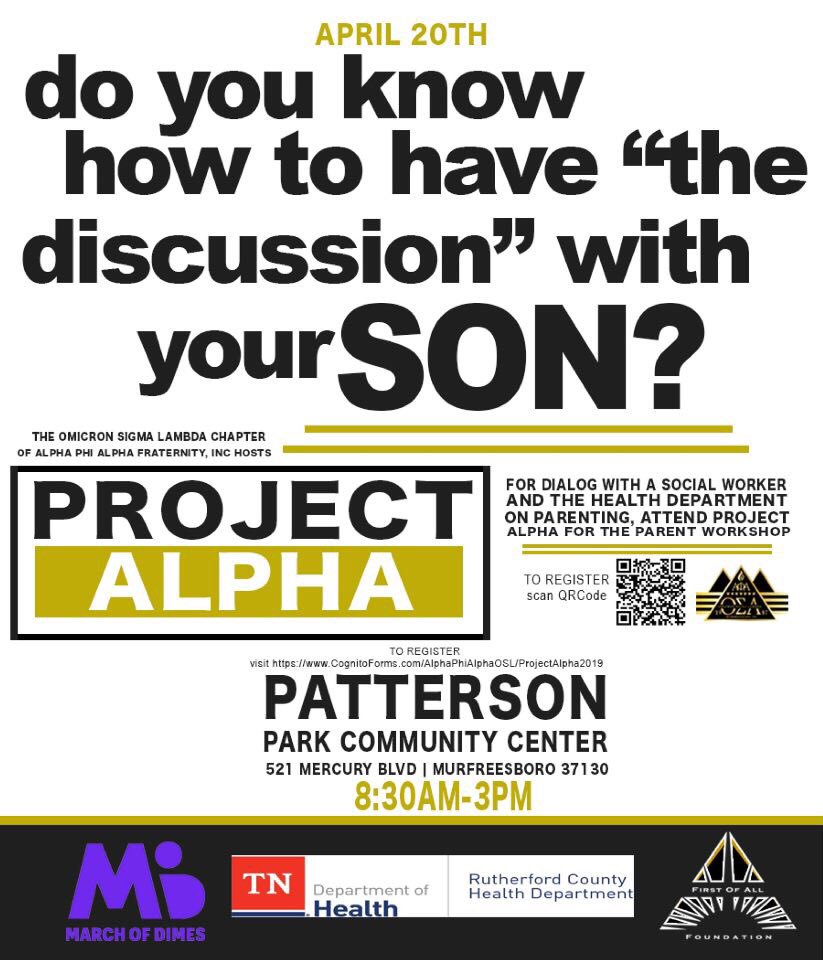 APhiAOSL's tweet photo. Please spread the word.. Young Men ages 12-18 years old and parents, Please Join Us on April 20th for “Project Alpha”

“I CONTROL MY DESTINY”

https://t.co/kb9HabBJMR https://t.co/uExlx3OqAg