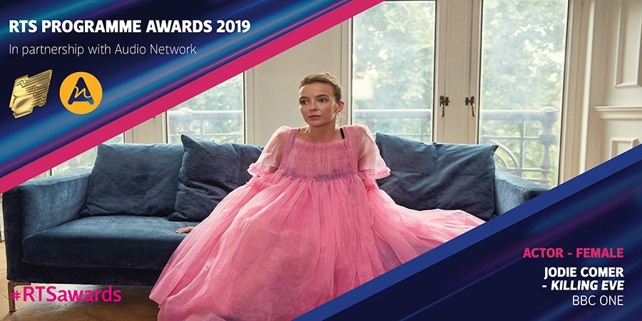 Congratulations to <a href="/jodiecomer/">Jodie Comer (parody) (gay)</a>, winner of the Programme award for a performance by a Female Actor. Her portrayal of Villanelle in #KillingEve is “already iconic, and impossible to imagine anyone else inhabiting the role” said the judges #RTSawards
