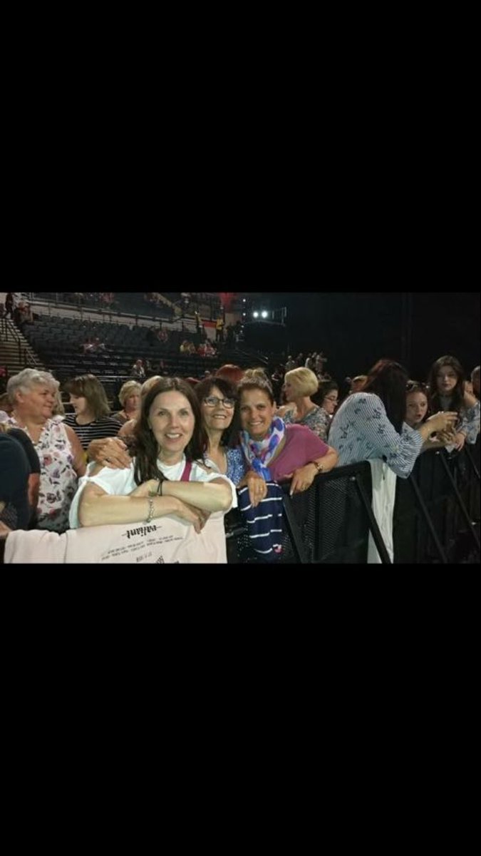 TrulyMands's tweet photo. Hi Mr B @GaryBarlow Any chance of a bday tweet for my amazing mum - my sidekick at every TT gig, hanging on the barriers! #no1fan #vipalltheway https://t.co/kxMVOqX2pd
