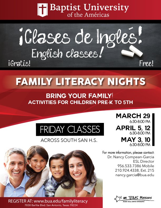 TeresaM52702614's tweet photo. Please help me spread the word in the south side of  San Antonio .  As part of National Library Week 2019, the Pace Learning Resources Center is focusing on "Libraries=Strong Communities" and offering the following event: https://t.co/R6UV8BtINf