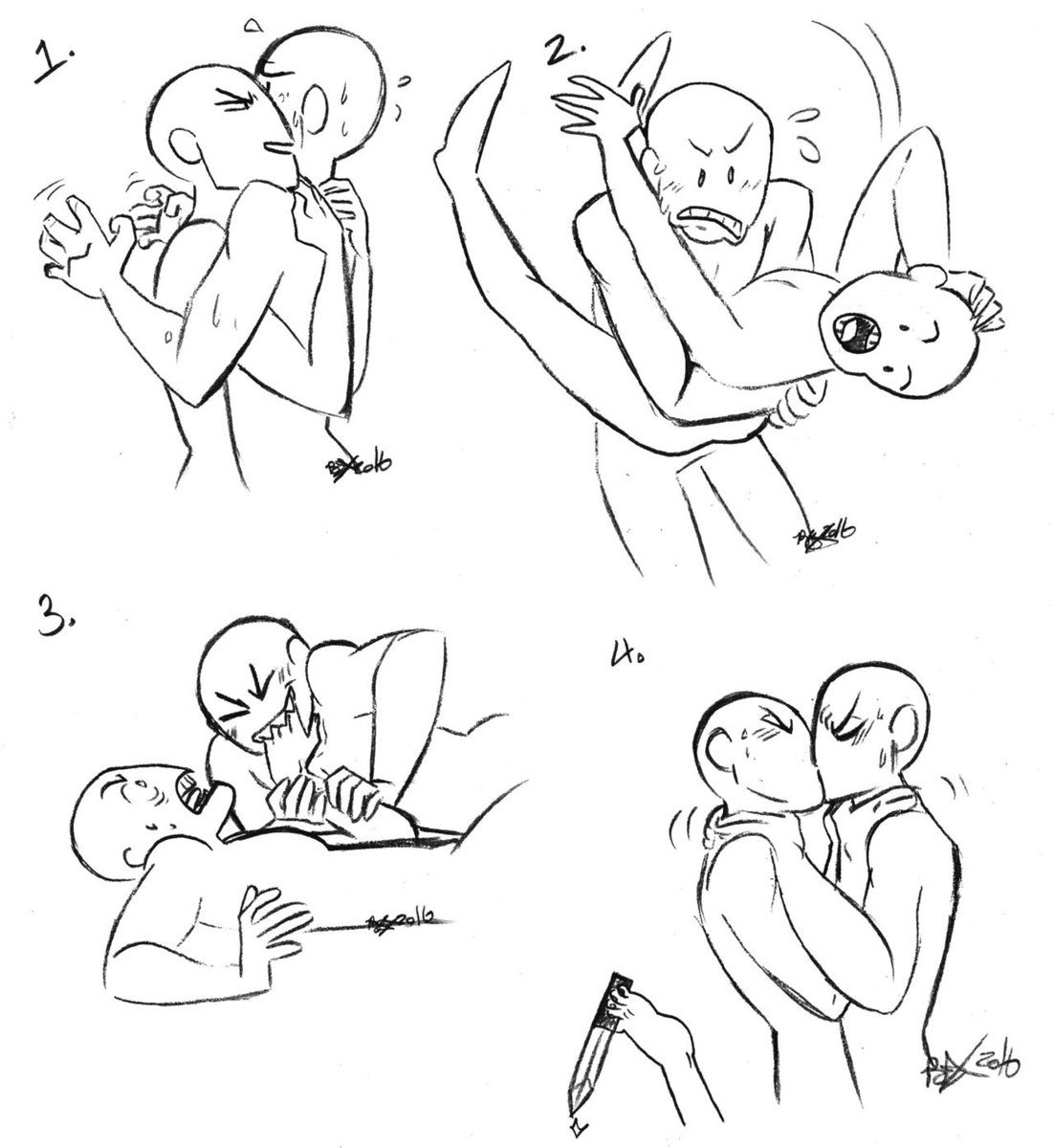 Croxovergoddess's tweet photo. My old draw the otp meme 
Feel free to use
Just @ me https://t.co/6OETakCH1a