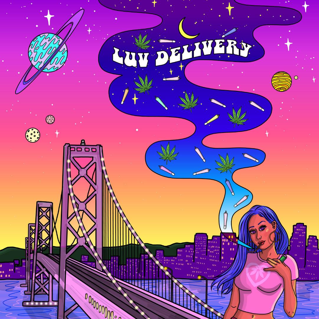 LUVDeliveries's tweet photo. Artist Shout out! Thank you
@Cabin7Originals for this amazing art piece. 
*
*
*
#weeddelivery #cannabisculture #medibles #bayarealife #oaklandcannabis #dablife #sfcannabis #sfdelivery #bayareagrown #luvdelivery #cbdlife #deliverluv #dablifestyle https://t.co/PXMvMHeUa4