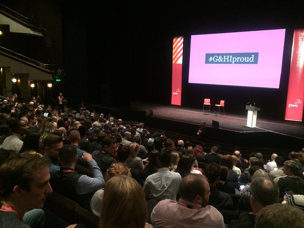 JoanneERogers's tweet photo. Amazing day at @BarbicanCentre for @PwC_UK Government and Health Industries #consulting team. Authentic, honest and inspirational stories from our people about who we are and what we care about. #G&amp;HIproud #Stories #connected #team #leadership  @PwC_UK https://t.co/vlrZoPrUgR