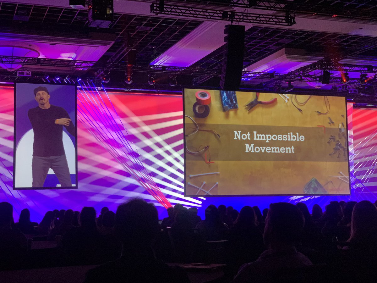 Jerking tears with his incredible stories at #ModernCX - <a href="/NotImpossible/">Not Impossible</a>