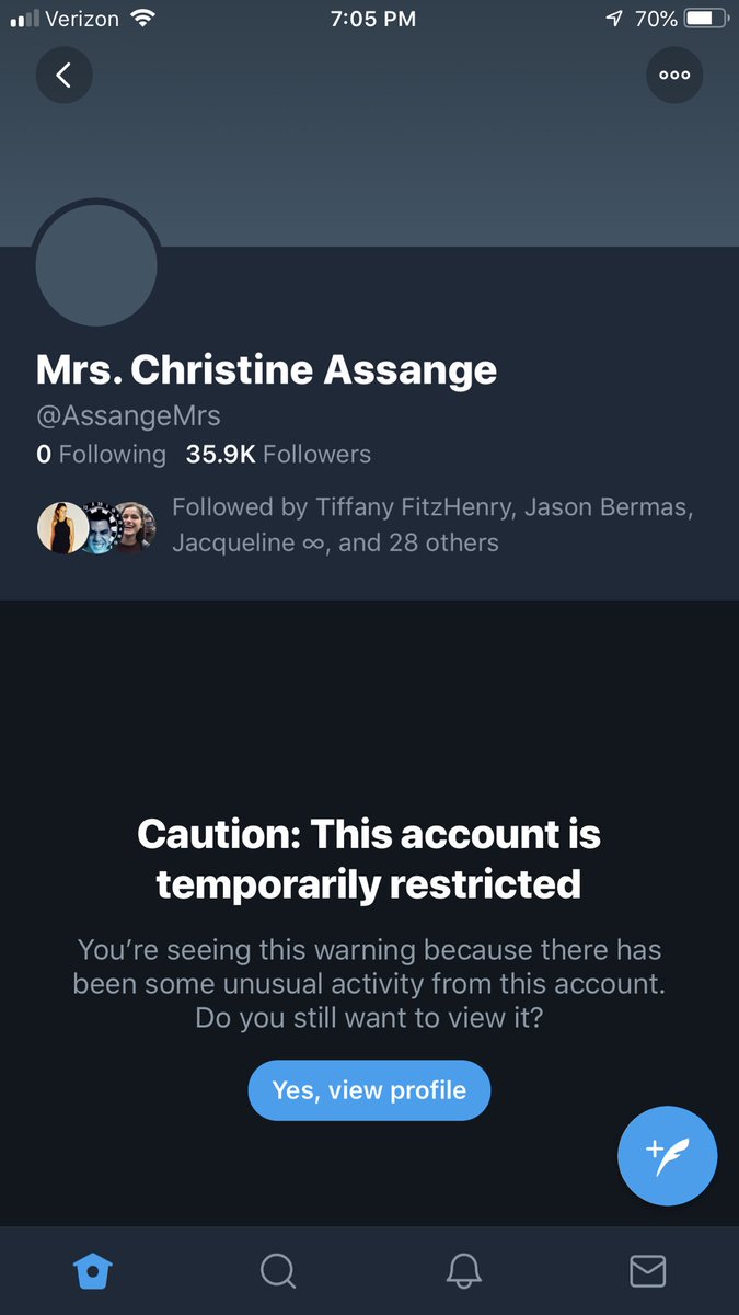 FordFischer's tweet image. Twitter is currently censoring @AssangeMrs Julian Assange’s mother.

H/T @CassandraRules for noticing this.

This is doubtfully coincidental / a result of algorithms while her support for her son and @xychelsea Manning have been solidly the subject of her tweets.