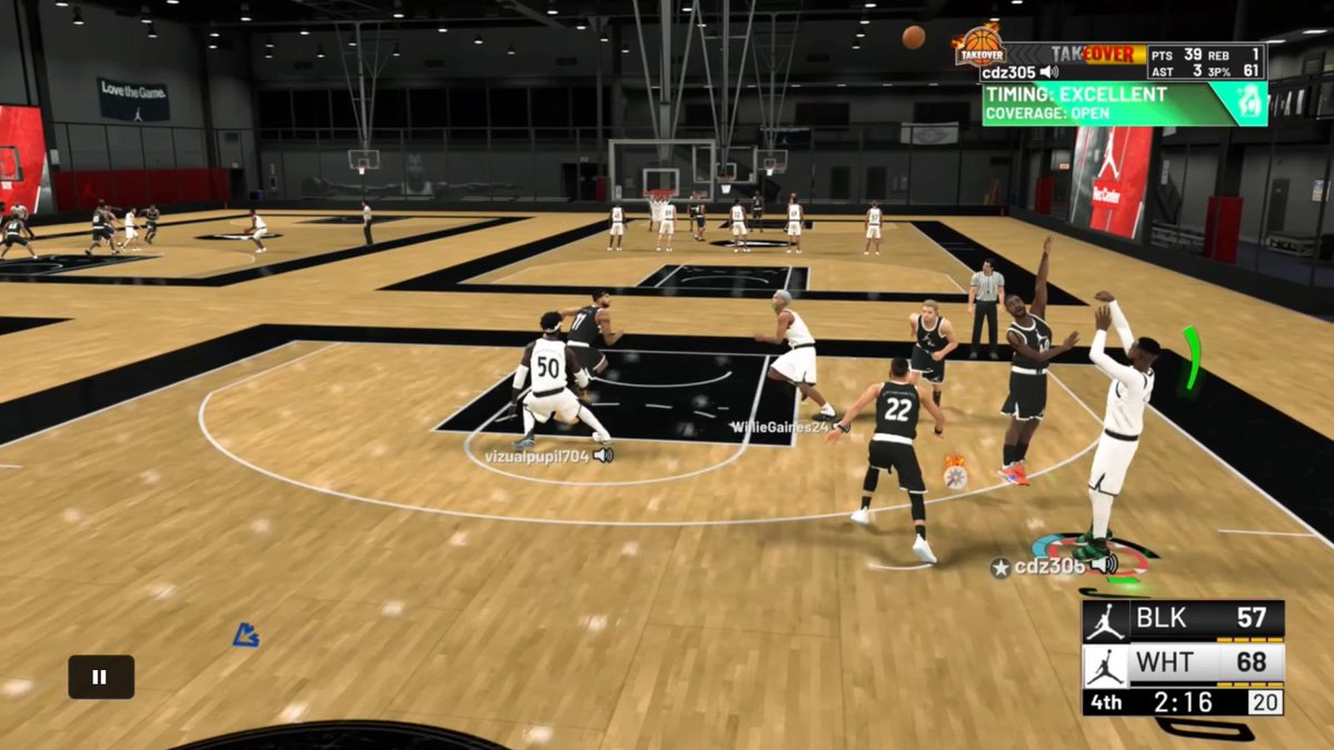 DJHamilionare's tweet photo. @2KCrewFinder @Big_Brudda_Purp When Bae short, but she still jumps to conclusions. #GOTTEM  #STOPJUMPING #REC #PS4 https://t.co/1aaDyu94Q4