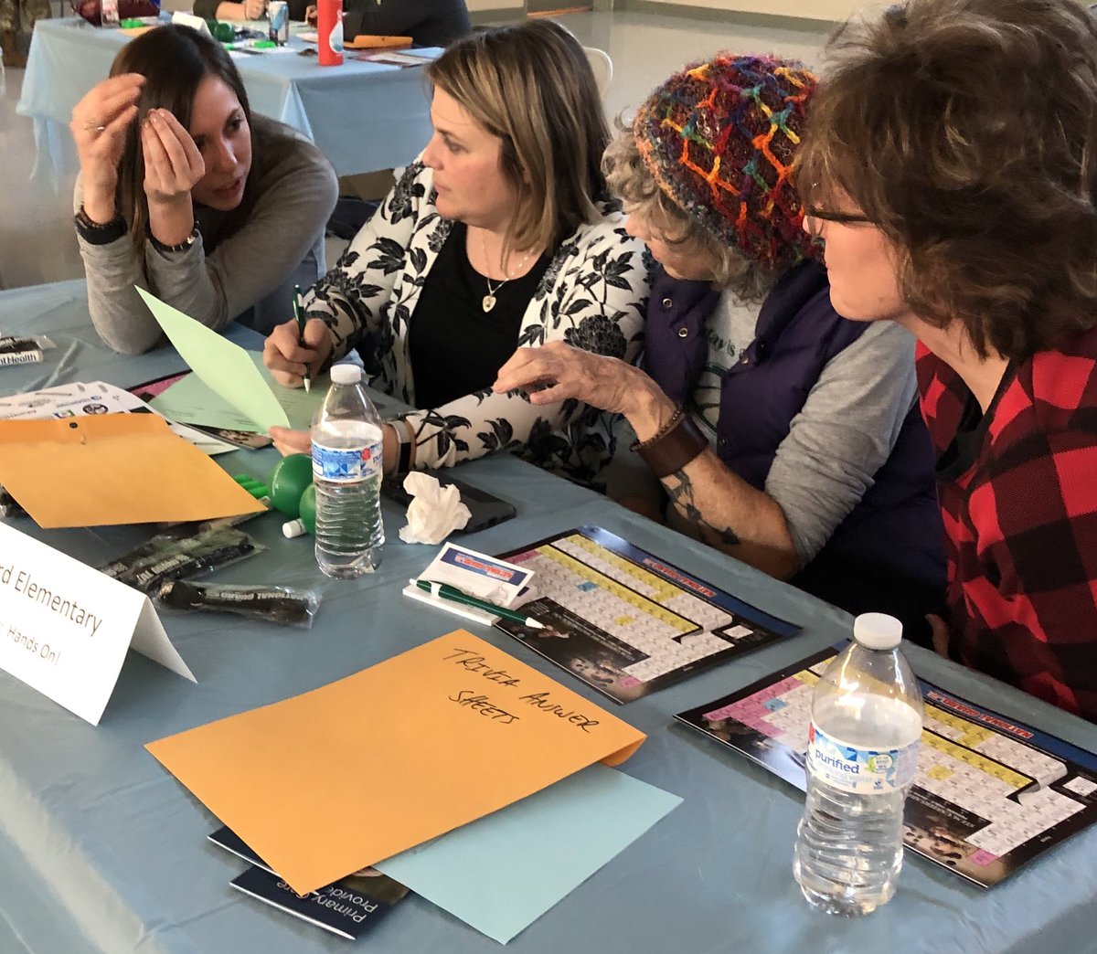 Thanks to @AdventHealthHVL and the <a href="/HendersonCoCham/">Henderson County Chamber</a> for a great night at the Trivia Challenge. Love seeing our <a href="/HCPSNC/">Henderson County Public Schools</a> staff competing.