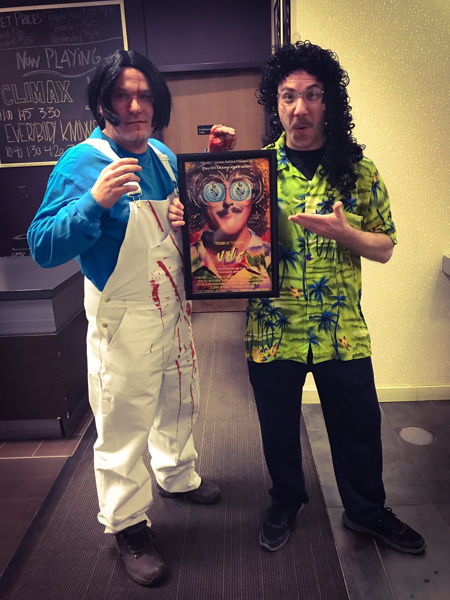 Almost time to celebrate the 30th Anniversary of UHF!
<a href="/EmoPhilips/">Emo Philips</a> <a href="/alyankovic/">Al Yankovic</a>

#Zinema