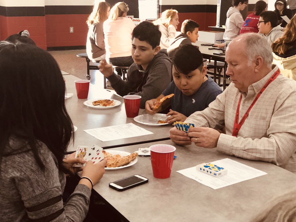 MRegan0123's tweet photo. Game night @ Teasley with a Math  focus is a hit! #MathGameNight #FamilyEngagement! @tmsinfo https://t.co/L7MdLoyog7