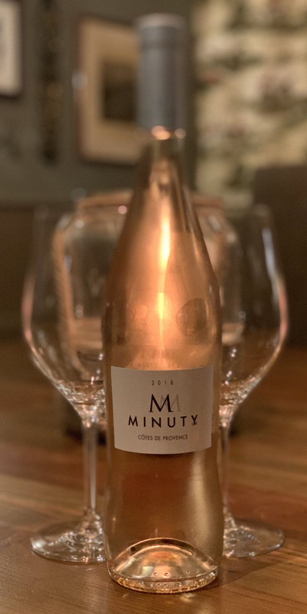 So excited about our new wine list, here’s one of the new ones #minuty #Provence #rosé #newwine #lymington #newforest