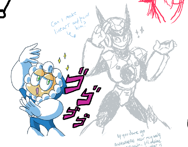 Michi_ETPE's tweet photo. It was stronger than me... 

Also, i don't know who did that Freezeman, but he looks very nice

#drawpile #iceman #freezeman #rockman #megaman https://t.co/9hRR9Eola2