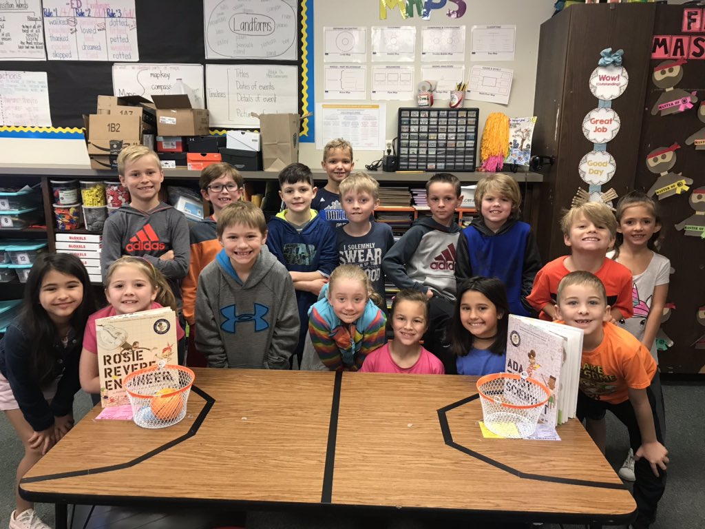 MrsMCommons's tweet photo. Today we kicked off with Game One of the March Madness Book Tournament  &amp; the winner was Ada Twist, Scientist! Stay tuned to hear the winner of Game Two #growinggreatness #MarchMadness2019 #marchmadnessbooktournament #booktournament #codercats #commonsclass https://t.co/biz9Sx8WxG
