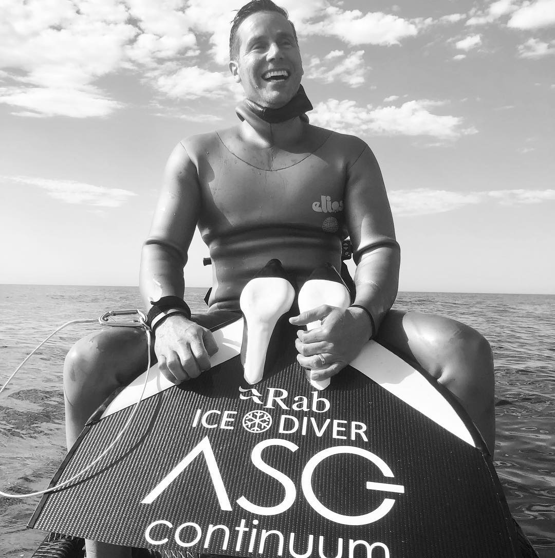 nri_anz's tweet photo. Good luck to our friend Ant Williams, who will be attempting to break the World Record for the DEEPEST ever freedive under ice. At ASG we're not afraid to push the boundaries &amp; we're proud to support a project that represents exactly that. Read more: https://t.co/VAP9uRuW6U https://t.co/UMi4sNXUOy