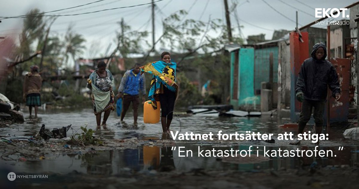 Skyfallen efter cyklonen södra Afrika i slutet av förra veckan väntas fortsätta och ytterligare förvärra redan enorma översvämningar. sverigesradio.se/sida/artikel.a…