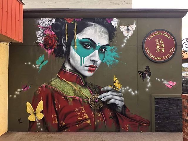 SASML_'s tweet photo. • ARTIST . FIN DAC • ◦ Yuijou ◦
location: Ephrata, Washington, Usa
@streetartsavemylife
@findac
#findac #ephrata #washington #usa #graffiti #stencil #geisha #japan #wall #mural #urbanart #streetart #streetartsavemylife #sasml https://t.co/mxW3pU6lMu
