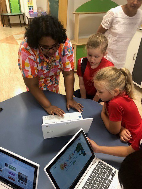 infants_TTS's tweet photo. The very lucky children in @Y1_TTS Base 2 had a very special visit for Eco STEAM Week from a parent who works in Artificial Intelligence! https://t.co/zOkFvcKVjS