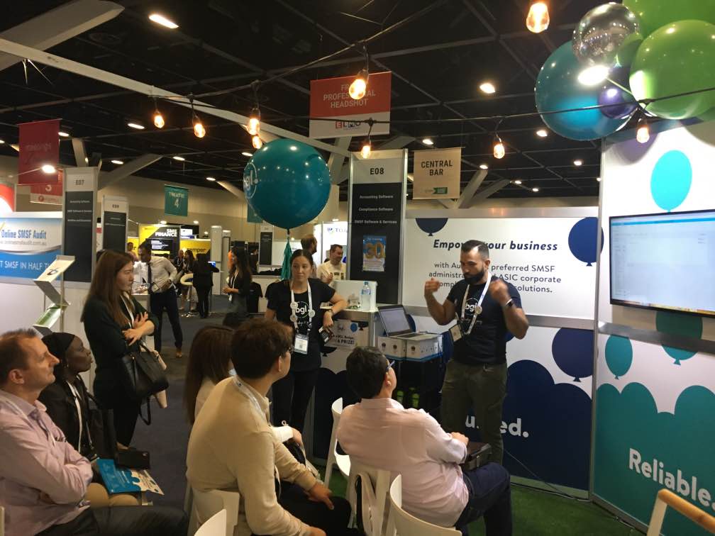 BGLcorp's tweet photo. We have a bunch of live #CAS360 &amp; #SimpleFund360 software demos running through the day at #ABEXpo! Be sure to pop by our #STANDE08 to watch @DTramma work his magic! 🙌💚💙

@emilyhjwong #BGL30Years #SMSF #CorporateCompliance #Accounting #Accountants #Accountant #RegTech #FinTech https://t.co/fa1EJ2YBFH