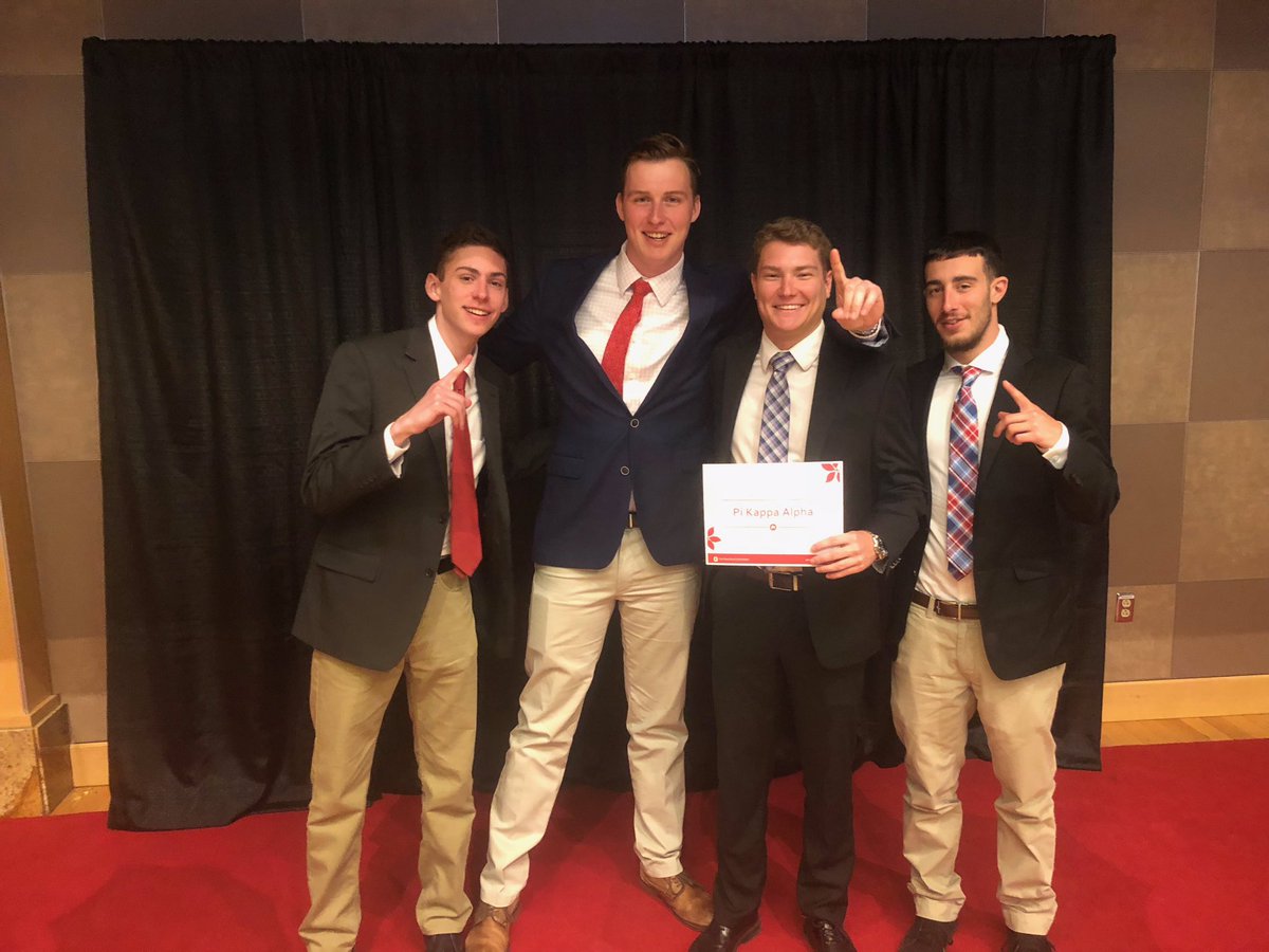 OSU_Pikes's tweet photo. Pike OSU just won the Ohio State Sorority and Fraternity Life award for Outstanding University Engagement! Good job everyone! @PIKE_CEO @PiKappaAlpha https://t.co/jgWSw90j69