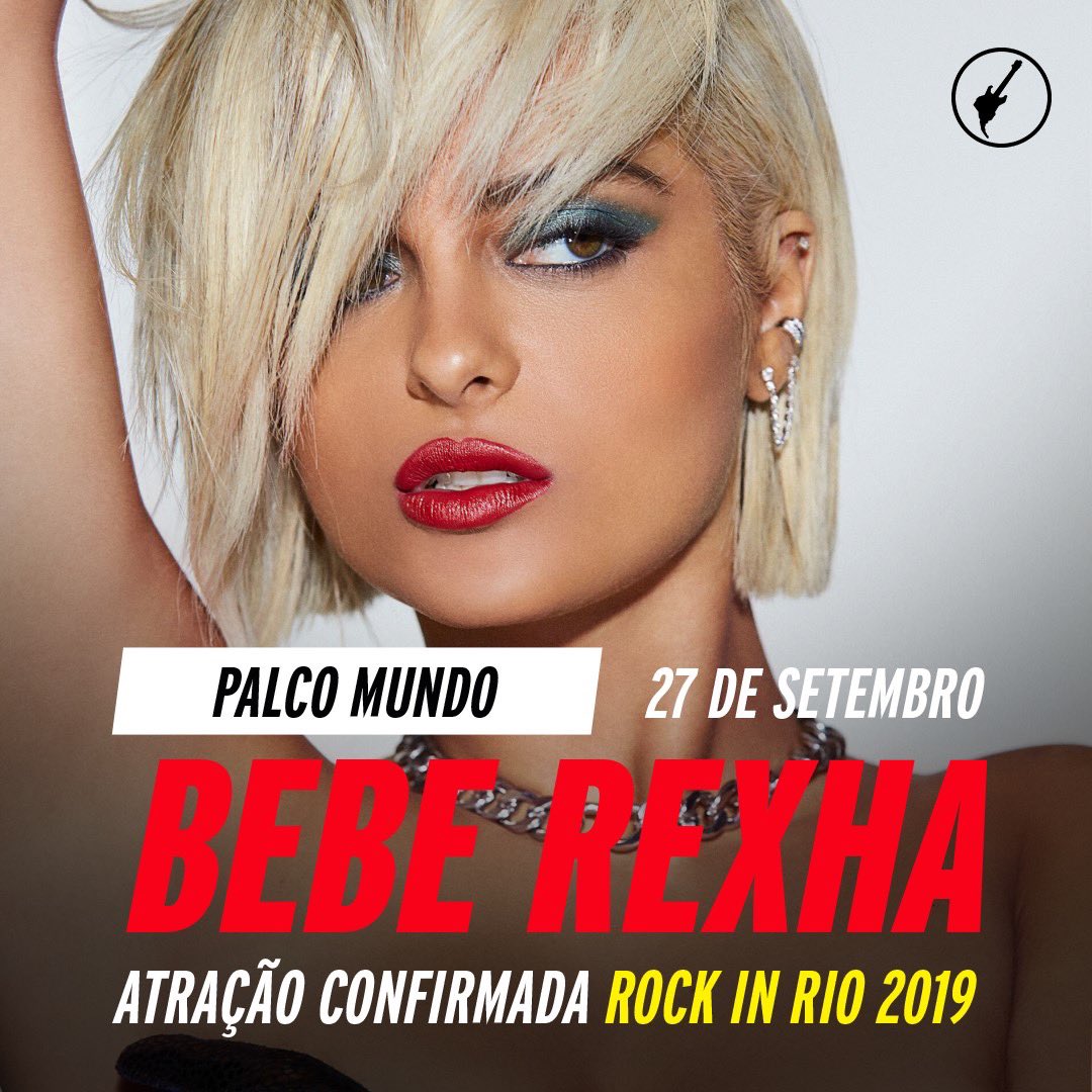 Bebe Rexha Brazilllll I M Coming For Rockinrio And I M Sooo Excited To See You Who S Gonna Sing Last Hurrah With Me Rockinrio T Co Fx67vcaqdy Bebe Rexha Brazilllll I M Coming For Rockinrio And I M Sooo Excited To See You Who S Gonna Sing Last Hurrah With Me Rockinrio T Co Fx67vcaqdy
