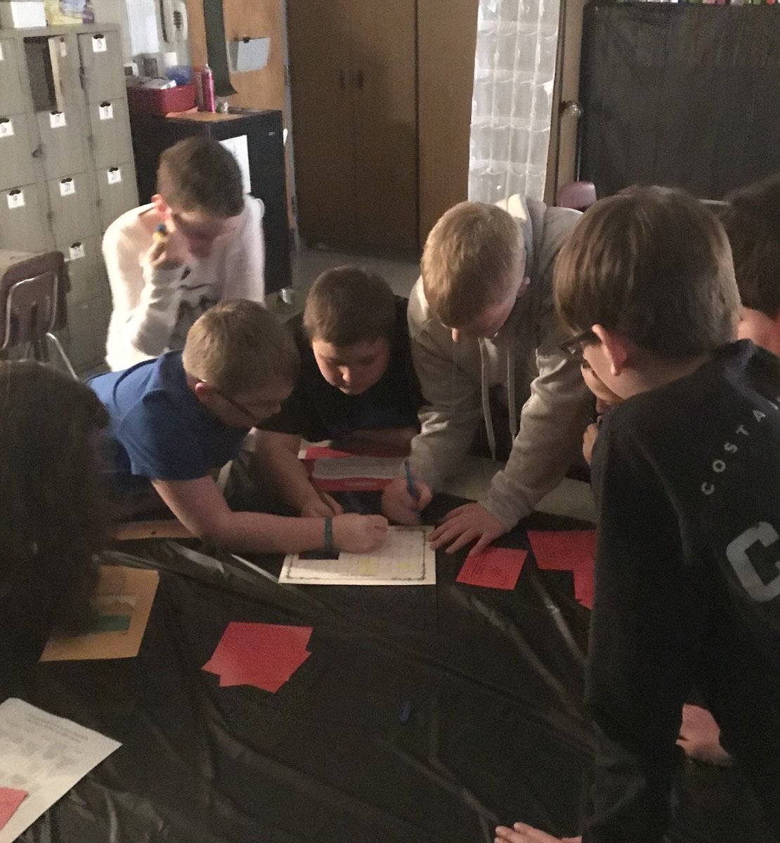 Pineville_Ind's tweet photo. The kids loved the Escape rooms tonight! Literacy, Stem activities and loads of FUN!! #readky #kedc https://t.co/FXVdw0yzOg