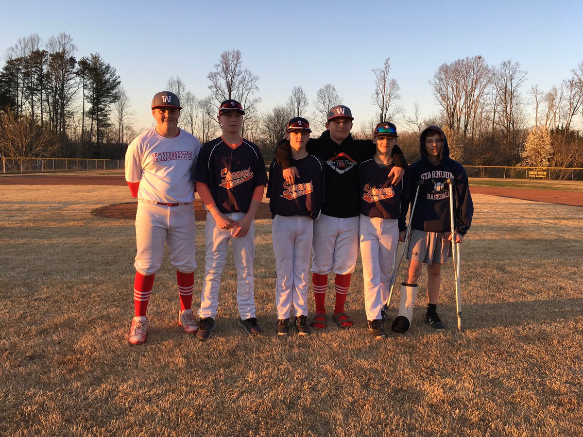spartanbbcc's tweet photo. A little Spartan vs Spartan action today at West Wilkes vs Starmount https://t.co/lL6rMcXwMa