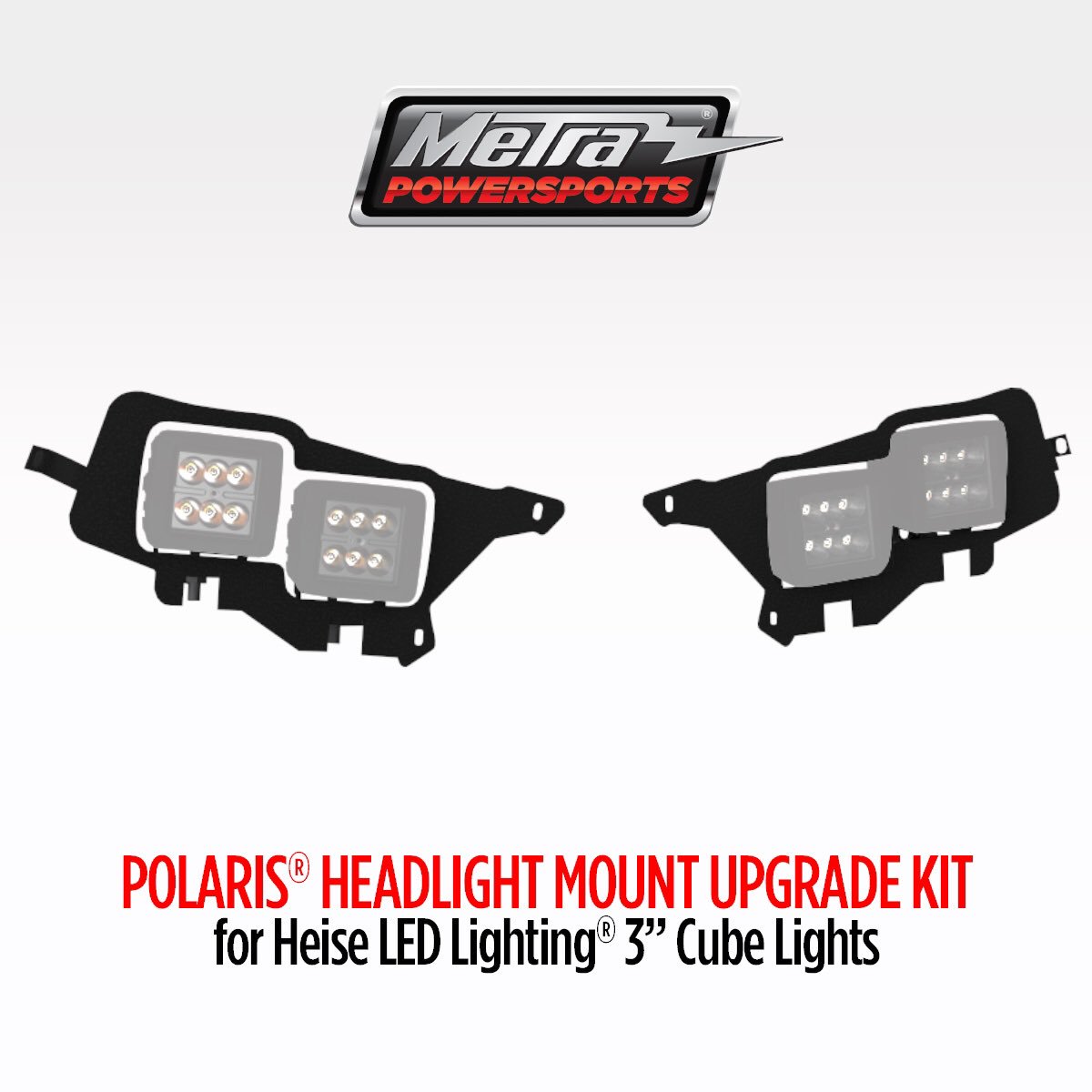 MetraElectronic's tweet photo. #MetraPowerSports has new lighting brackets and harnesses designed for mounting and integrating 4 #HeiseLED cube lights into a wide-range of Polaris General and RZR Models. Visit https://t.co/CyN7k6WanC to learn more!⁣⠀
⁣⠀
#MetraPowerSports #Polaris #PolarisRZR #Utv #offroad https://t.co/lV9j0mSrVS