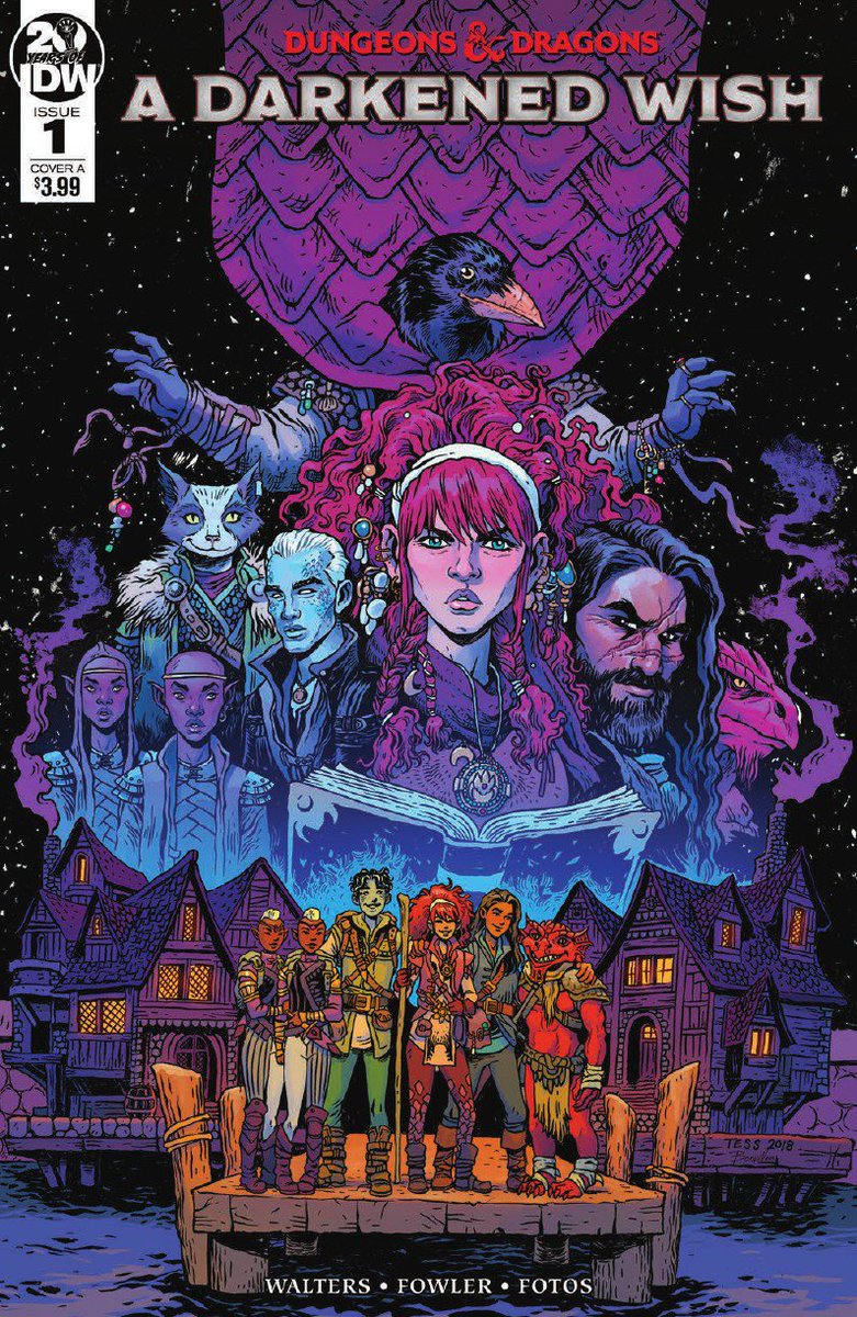 ComicCrusaders's tweet photo. #PREVIEW: Dungeons & Dragons: A Darkened Wish #1 @BDaveWalters #TessFowler @IDWPublishing #comics https://t.co/Q4ygkokP1V https://t.co/RjuIpwQNd3